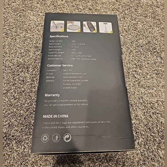 SAIJI Cell Phone and Tablet Stand - Picture 6 of 8